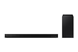 SAMSUNG Barra de Sonido HW-B550/ZF - Dolby Audio/DTS Virtual:X, Subwoofer inalámbrico Incluido, Refuerzo de Bajos, Sonido Inteligente Lite y Modo Juego