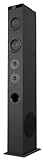 Avenzo - Torre de Sonido, Modelo AV-ST4001B, Potencia de 80 W, con Bluetooth, con Ranura microSD y USB, Incluye Radio FM, Dimensiones: 158 mm x 240 mm x 998 mm, Color Negro