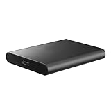 Aootek Disco Duro Externo 2T- USB Ultrafino Diseño Metálico HDD Portátil para Mac, PC, Laptop, Ordenador, Xbox One, PS4, Smart TV, Chromebook-Black