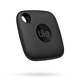 Tile Mate (2022) buscador de objetos Bluetooth, Pack de 1, Radio búsqueda 60m, compatible con Alexa, Google Smart Home, iOS, Android, Busca llaves, mandos y más, Negro