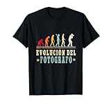 Hombre Evolución del Fotógrafo - Cámara Fotografía Accesorios Camiseta