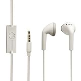 SAMSUNG 4250815207194 estéreo Forma oído Auricular EHS61 para i9300 Galaxy S3 (Conector de 3,5 mm), Color Blanco