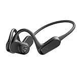 SoundPEATS Auriculares Deportivos RunFree Lite Open Ear Bluetooth 5.3 con Micrófono y Controlador de 16,2 mm para Calidad de Sonido Óptima y 17 Horas de Reproducción, Ideales para Correr y Conducir