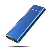 Disco Duro Externo 2T- 2.5' USB Ultrafino Diseño Metálico Portátil para Mac, PC, Laptop, Ordenador, Xbox One, PS4, Smart TV, Chromebook