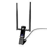 Alfa Network AWUS036AC - Adaptador USB, Antena de 5 dBi, Dual-Band, WiFi