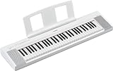 Yamaha NP-15 Piaggero - Teclado digital ligero y portátil, con 61 teclas sensibles a la pulsación y 15 voces de instrumentos