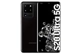 Samsung Galaxy S20 Ultra 5G - Smartphone 6.9' Dynamic AMOLED (12GB RAM, 128GB ROM, cámara 108MP gran angular, Octa-core Exynos 990, 5000mAh batería, carga ultra rápida) Cosmic Black