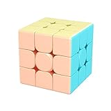 Cubo Mágico 3x3, El Clásico Que Nunca Pasa de Moda [Giro Fácil y Suave], Cubo de Velocidad 3x3, El Desafío Pequeños Genios (Pastel)