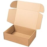 packer PRO Pack 25 Cajas Carton Envios Automontables para Ecommerce y Regalo Kraft, Mediana 34x23,5x11cm