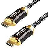 Qnected® Cable HDMI 2.1 Ultra High Speed 5 m – Certificado – 4K 120Hz/144Hz, 8K 60Hz, HDR10+/Dolby Vision, eARC, 48Gbps – Compatible con PS5, Xbox Series X & S, TV, PC, ordenador portátil, proyector