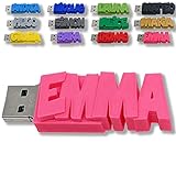 Memoria USB Personalizada con el Texto Que tú decidas–Elige Entre 15 Colores Diferentes - USB 3.0-8GB o 16GB o 32GB - un Regalo Original y único