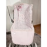 Babyline Caramelo - Colchoneta para silla de paseo, color rosa