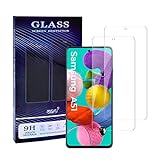 UNO' Protector pantalla cristal templado 2 Unidades compatible con Samsung Galaxy A51 / A51 5G, Vidrio Templado Ultra Resistent Sin Burbujas, 9H, Antiarañazos.