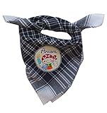 Pañuelo fallero personalizado-pañuelo para bluson-pañoleta tradicional- pañuelo de hierbas-Mocaor fallero