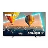 Philips 55PUS8057/12 TV LED Android TV UHD 55' 4K con Ambilight de 3 Lados, Pixel Precise Ultra HD, Dolby Vision, 2022