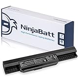 NinjaBatt Batería para ASUS A32-K53 A41-K53 K53E K53S K53SV A53E A53S X53S X54H 07G016H31875 A43S X44H K53SD A53 A54 K53 A54C A42-K53 - Alto Rendimiento [6 Celdas/4400mAh/48Wh]