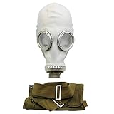 Oldshop Juego de máscaras de Gas GP5 - Máscara de Gas Militar Rusa soviética Replica Conjunto de artículos coleccionables con máscara, Bolsa y Filtro: Aspecto auténtico (M)