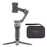 DJI Osmo Mobile 3 - Combo 3-Axis Gimbal Stabilizer Kit, Compatible with iPhone and Android Smartphones, Lightweight and Portable Design, Stable Shooting, Intelligent Control + Tripod, Travel