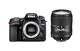 Nikon D7500 + AF-S DX NIKKOR 18-300 VR Juego de cámara SLR 20,9 MP CMOS 5568 x 3712 Pixeles Negro - Cámara digital (20,9 MP, 5568 x 3712 Pixeles, CMOS, 4K Ultra HD, Pantalla táctil, Negro)