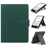 HoYiXi Funda Universal Compatible con 6-6,8” Pocketbook/Tolino/Sony E-Book Reader 6,8' Kindle Paperwhite/6' Kindle 2022 & 2019/Kobo Clara HD/Kobo Clara 2E Estuche Cover, Verde