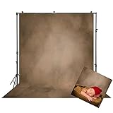 Fondo de fotografía marrón de 1,5 x 2 m, diseño de muselina con texto antiguo maestro para fotógrafo, retrato profesional, foto de foto, accesorios para fotógrafo, KPW-5169
