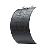 Panel solar flexible EcoFlow de 100 W con impermeabilidad de grado IP68 y celdas solares de alta eficiencia para techos, autocaravanas y mucho más