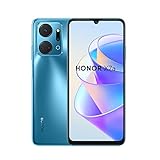 HONOR X7a Smartphone, móvil de 4GB+128 GB, Procesador Helio G37 de 8 Núcleos, Pantalla FullView de 90 Hz de 6,74´, Cámara Cuádruple de 50 MP, Batería Enorme de 5330 mAh y Android 12, Azul