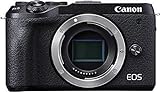 Canon Camera ES EOS M6 Mark II, Cámara Mirrorless de 32.5 MP (sensibilidad ISO de hasta 25600, 14 fps, vídeo 4K y Full HD de hasta 120 fps, Bluetooth, Wi-Fi), Tamaño Único, Negro