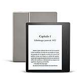 Kindle Oasis, ahora con luz cálida ajustable, resistente al agua, 8 GB, wifi, grafito