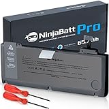 Batería NinjaBatt A1278 A1322 Compatible con Apple MacBook Pro 13' [2009 2010 2011 2012 Años] - Alto Rendimiento [76.56WH/11.6V]