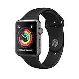 Apple Watch Seires 4 40mm (GPS) - Caja De Aluminio En Gris Espacial / Negro Correa Deportiva (Reacondicionado)