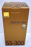 Nikon AF-S DX NIKKOR 55-300mm f/4.5-5.6G VR Lens (Reacondicionado)