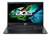 Acer Aspire 3 A315-34 - Ordenador Portátil 15.6” Full HD (Intel Celeron N4020, 4 GB RAM, 256 GB SSD, Intel UHD Graphics 600, Sin sistema operativo) Color Negro - Teclado QWERTY Español