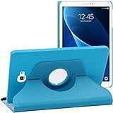 ebestStar - Funda para Samsung Galaxy Tab A6 A 10.1 (2018, 2016) T580 T585, Carcasa Capa Giratoria, 360 Protectora, Cuero PU Soporte, Azul