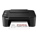 Canon Pixma TS3355 Impresora Multifunción 3 en 1, Sistema de Inyección de Tinta, Impresión, Escaneo y Copia, WiFi, Conectividad Inalámbrica, Pantalla LCD, Cartuchos Tinta XL, Bandeja Posterior, Negro