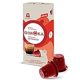 Gimoka - Compatible Para Nespresso - Cápsulas Plástico - 100 Cápsulas - Sabor INTENSO - Resistencia 12 - Made In Italy