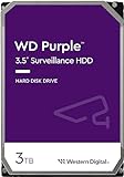 WD Purple 3TB para videovigilancia. Disco duro interno 3.5', AllFrame Technology, 180BT/yr, 256MB Cache, Garantía 3 años