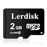 Lerdisk Fábrica al por mayor Micro SD Card 2GB Clase 6 MicroSD Producido por 3C Group Licenciado (2GB)