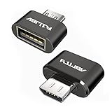 Micro USB to USB,USB to Micro USB Adapter,Micro USB Adapter,USB to Micro USB,USB Connector,Micro USB Connector,Micro USB to USB,OTG Adapter for Samsung Galaxy Tab S6 S7 Kindle Cable (2-Pack Black)