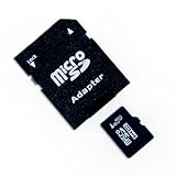 OcioDual Tarjeta de Memoria Micro SD 8GB Class 10 con Adaptador para Smartphones Negra