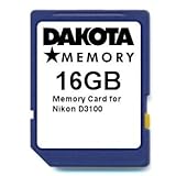 16GB Memory Card for Nikon D3100