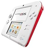 Nintendo 2DS - Konsole, rot/weiß