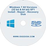 Windows 7 Todas las versiones Disco 32 + 64 bits