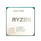 CPU Ryzen 7 2700X R7 2700X 3.7 GHz Ocho núcleos Dieciséis Hilos 16M 105W CPU Procesador Socket AM4 Ejecute rápidamente para ayudarlo a Ejecutar su computadora.
