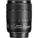 Canon EF-S 18-135mm f/ 3,5-5,6 IS USM - Objetivo para cámara Canon con montura tipo EF-S (distancia focal minima 0.39m) negro