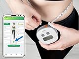 Metro para medir cuerpo, metro inteligente con APP, medición corporal, 150 cm, metro con Bluetooth para fitness