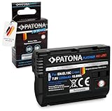 PATONA Platinum Bateria EN-EL15C 2250mAh Compatible con Nikon Z5, Z6II, Z7II, D7500