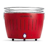 LOTUSGRILL XL - Barbecue Portable 4-8 personnes Rouge