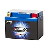 SHIDO LTX5L-BS LION -S- Batería de ion de litio, 12V 20WH, color azul
