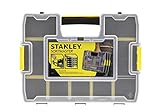 STANLEY 1-97-483 - Organizador SortMaster Junior, compartimentos ampliables, Color Negro